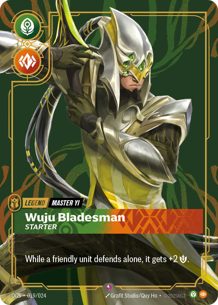 Master Yi - Wuju Bladesman