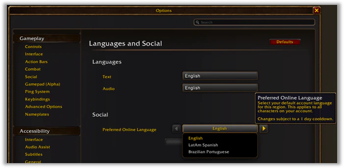Image from Blizzard's 'Choose Your Ruleset in World of Warcraft: Forever' post (Blizzard Entertainment)