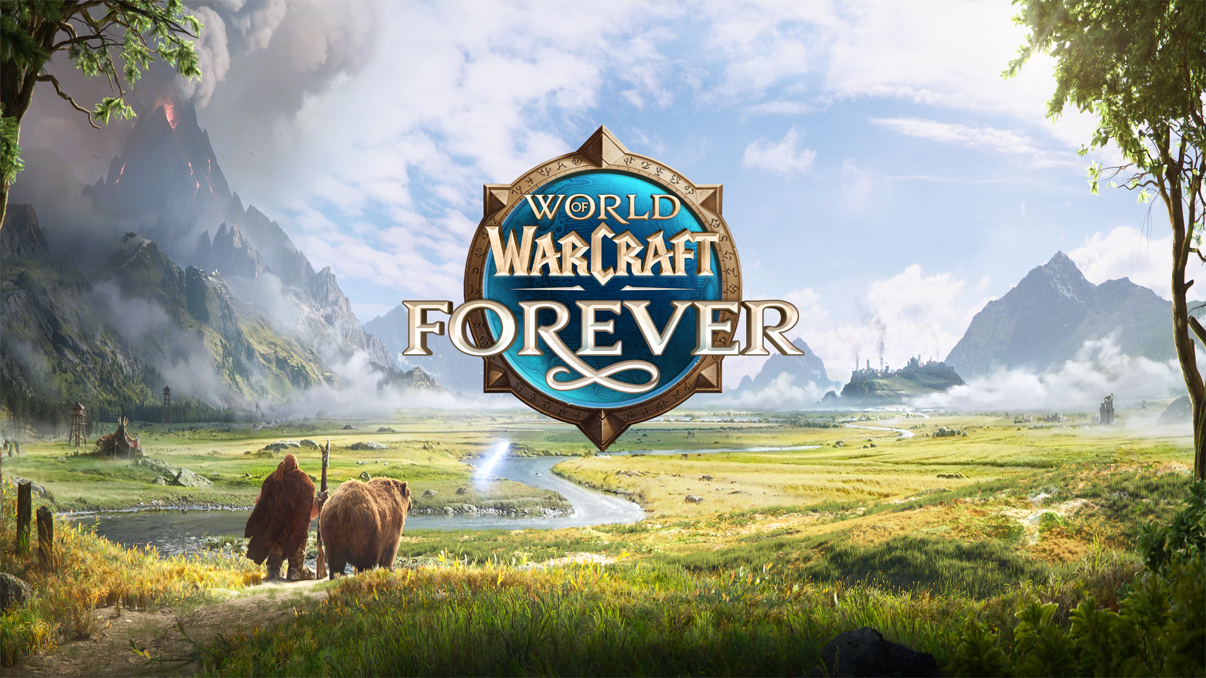Blizzard's header art for 'The World of Warcraft: Forever Beta Now Live', the September 17, 2026 post that opened the beta Salvatore joked about. (Blizzard Entertainment)