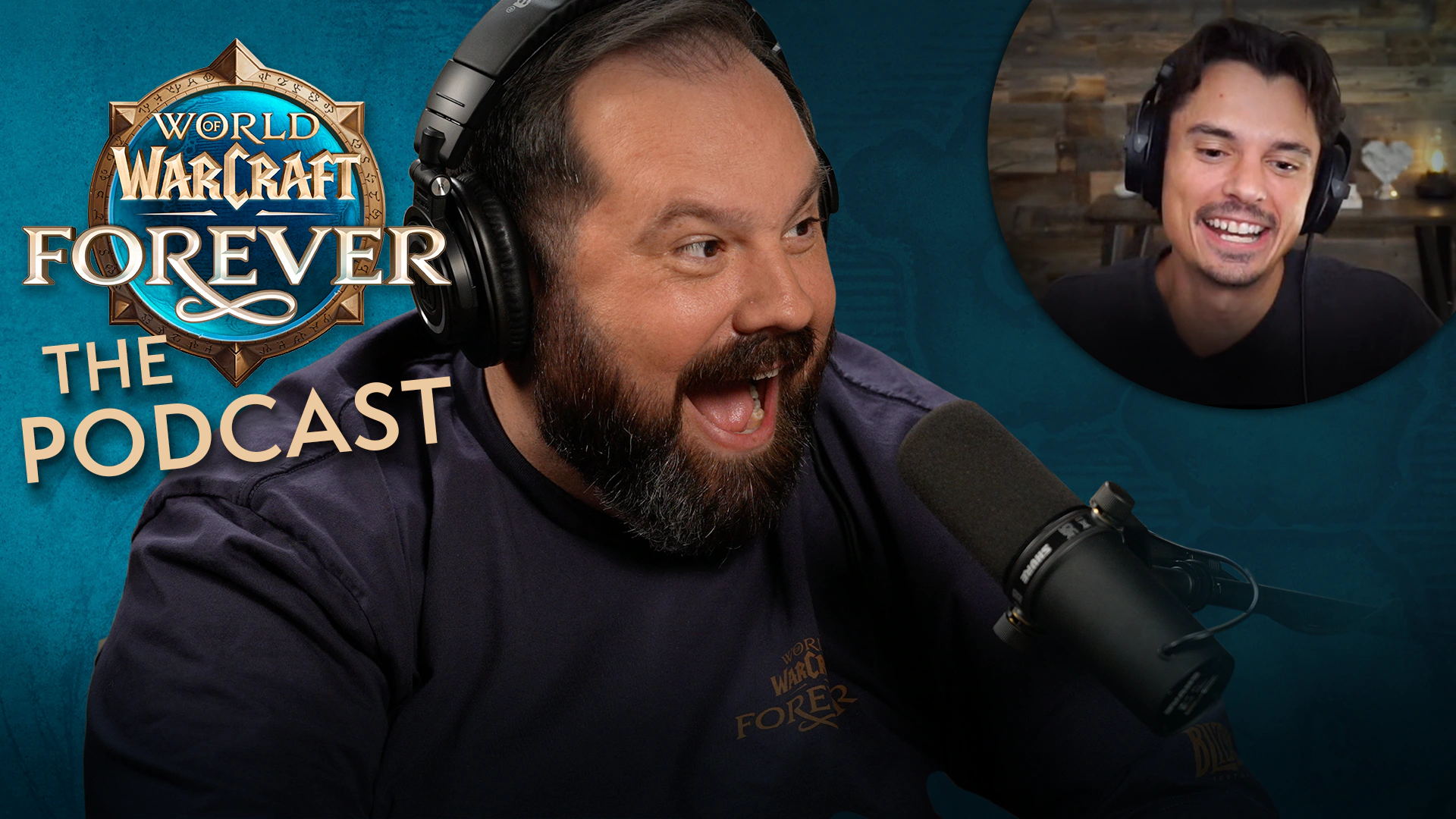 Blizzard's header art for the World of Warcraft: Forever Podcast, episode 1 (Blizzard Entertainment)