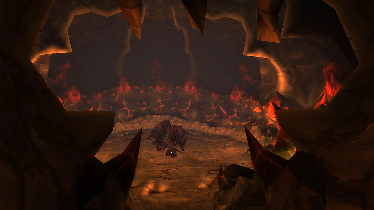 Onyxia's Lair, the 40-player raid in Dustwallow Marsh, from Blizzard's raid overview (Blizzard Entertainment)