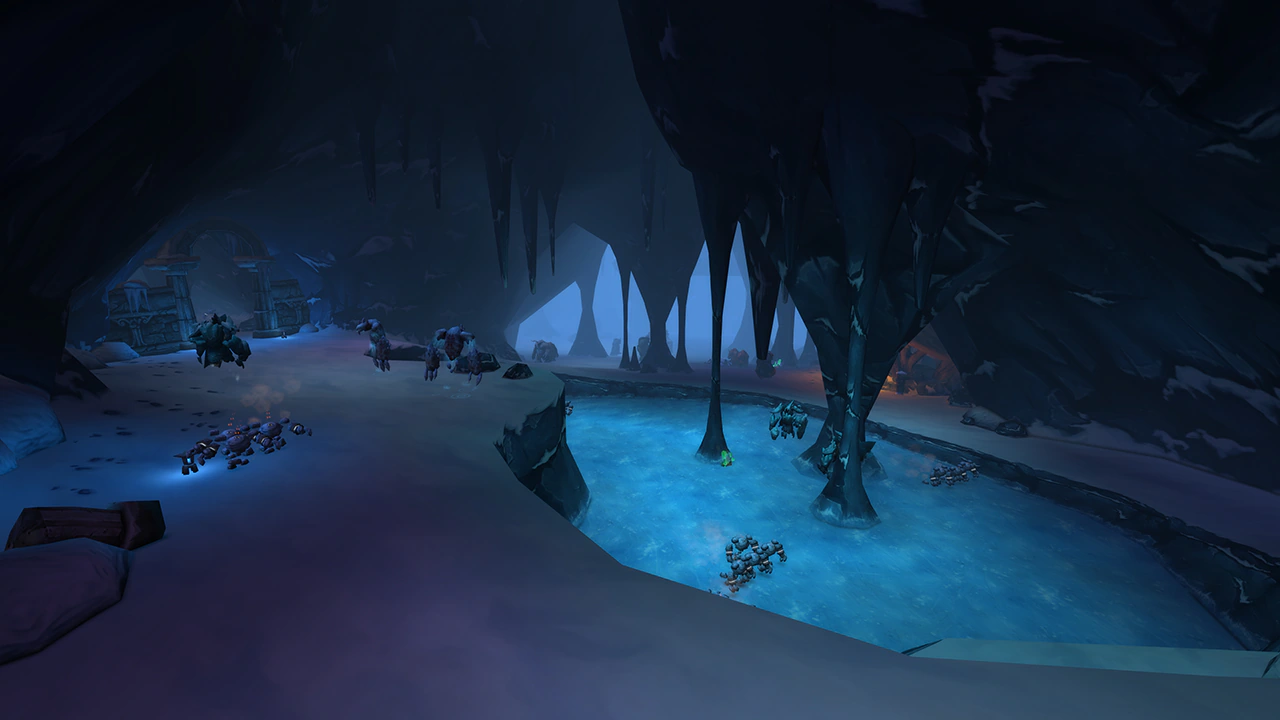 The Barrow Deeps, the 10-player raid in the prison that once held Illidan Stormrage, from Blizzard's raid overview (Blizzard Entertainment)