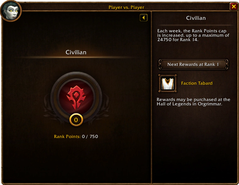 Image from Blizzard's 'How PvP Progression in World of Warcraft: Forever Works' post (Blizzard Entertainment)