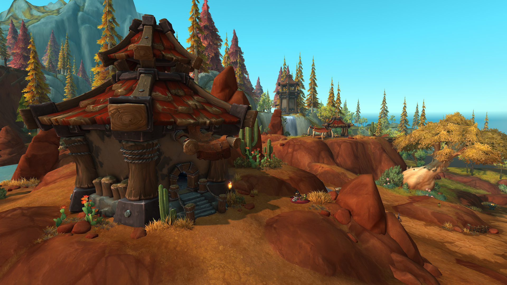 A player homestead in WoW Midnight. Housing placement code shares object-parenting logic with a 13-year-old raid elevator, and nobody rechecked it before the patch went live (Blizzard Entertainment)