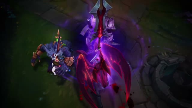 Still from the “Aatrox: The Darkin Blade | Champion Trailer - League of Legends” video (0:46)