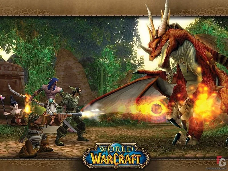 Original World of Warcraft box art