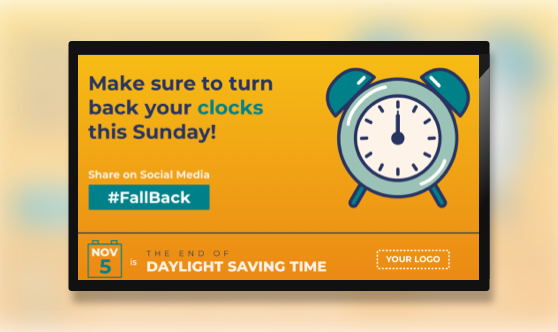 Daylight Saving Time Ends