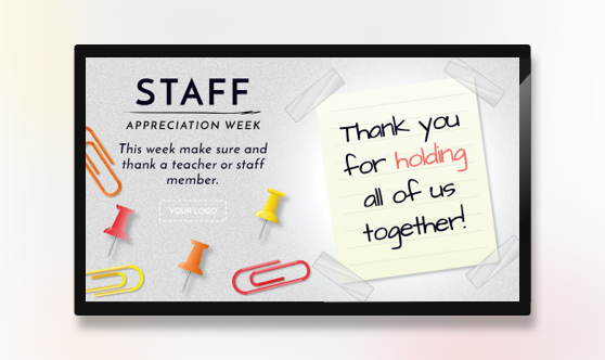 Staff Appreciation Week