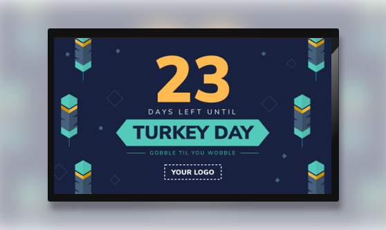 Turkey Day Countdown