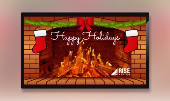 Holiday Fireplace