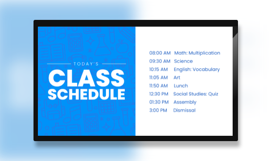 Class Schedule