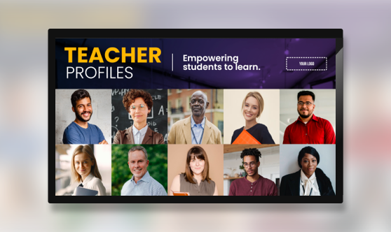 Teacher Profiles Tiles