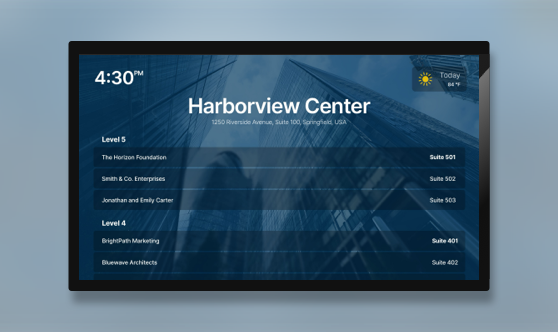 Directory - List - Interactive