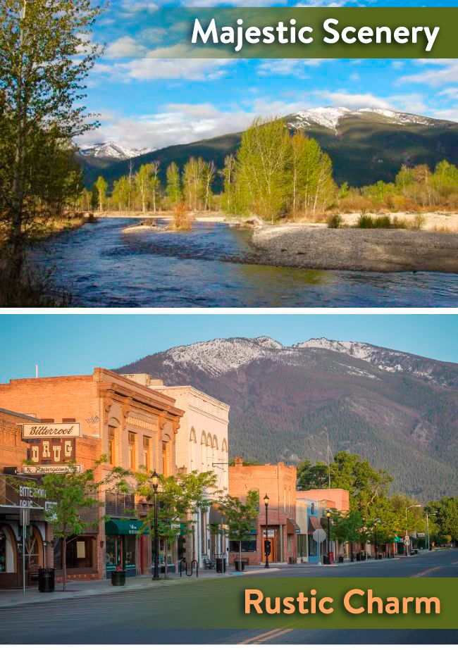 Scenic beauty of Hamilton, Montana