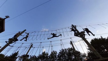 De Jongens van Outdoor Klimpark De Roggeberg