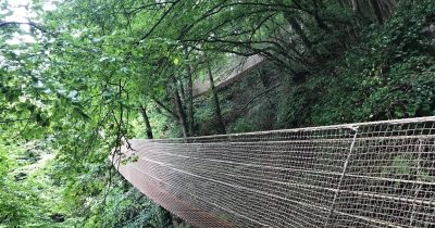 Hangbrug groeve Durbuy