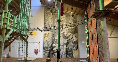 Adventure City Rotterdam klimwand climb-up en speed climbing