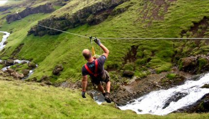 Zipline Iceland