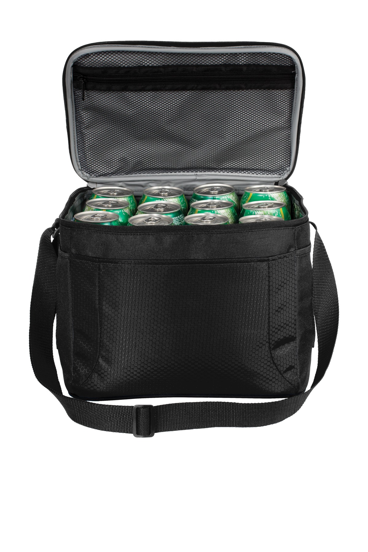Port Authority 12-Can Cube Cooler. BG513. Front