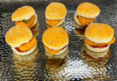 6P Mini Hamburger Chicken