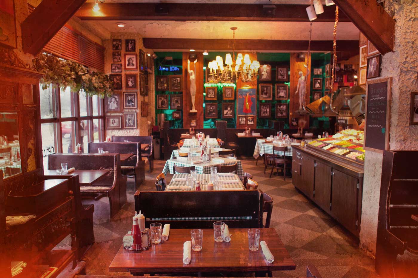 Interior of RJ Grunts