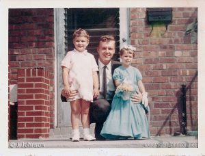 Robin, Cindy, and Dad