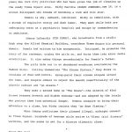 Page 4 of the "Times Square" Production Information pages from the TIMES SQUARE Press Materials folder. Text: ADD "TIMES SQUARE" Production Information...-4- Pamela Pearl (TRINI ALVARADO) is the 13-year-old daughter of a young New York City politician who has been given the job of cleaning up the seedy Times Squa.ro area. Nicky Marotta (ROBIN JOHNSON), age 16, is a street delinquent who dreams of becoming a rock and roll star. Pamela is shy, awkward, inhibited. Nicky is rebellious, with a streak of explosive energy and dark humor. They meet while both are undergoing tests at a psychiatric hospital and escape by commandeering an ambulance. Johnny LaGuardia (TIM CURRY), who broadcasts from a studio high atop the Allied Chemical Building, considers Times Square his personal domain. Pamela had written to him anonymously. Intrigued, he promotes the story of the runaways, urging the girls on, and turns them into minor media celebrities. It also makes things uncomfortable for Pamela's father. The girls hide out in an abandoned warehouse overlooking the Hudson River. Calling themselves "The Sleaze Sisters," they dress in versions of down-and-outers, spray-paint their sleaze slogans around the town, and inspire others to reject the smooth superficiality of the plastic culture and "go sleaze." They make a second home on "The Deuce"--the stretch of 42nd Street between Seventh and Eighth Avenues--and are adopted by the locals who protect them from potential danger. Events conspire to bring their adventure to a close, but Nicky insists they "go down flaming." When Johnny publicizes their planned illegal, midnight concert in Times Square, hundreds of teenage girls arrive in "Sleez (sic) Sisters" wardrobe, and the scene is set for a bizarre climactic close. About The Cast... ROBIN JOHNSON, who makes her film debut as the explosive Nicky Marotta, was discovered outside her high school, Brooklyn Tech. That chance happening concluded a five-month nationwide talent hunt to