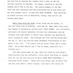 Page 2 of the second Robin Johnson profile from the second set of pages from the UK Press Kit. Text: 2. the novice was quickly transformed into a seasoned professional. Robin worked seven days straight for 12 weeks, for as a minor, the new star had to continue her studies with a tutor on the set and more sessions on Saturday. On Sunday, recording or dancing demands would take up the day. The veteran members of the New York crew were impressed with the professionalism of both Robin and her even younger costar, 12-year-old TRINI ALVARADO. Both exhibited an almost non-stop flow of dedication, energy, high spirits and raucous good humor. Robin lives with her older sister Cindy and her mother, in the Park Slope area of Brooklyn. Born May 29, 1964, Robin never gave any thought to becoming an actress until TIMES SQUARE. Her inclination previously ran toward sketching (I'm not into landscapes; give me cartoons with some people in there.") and, whenever the opportunity arose, banging on drums. And although she first started dating when she was 11, she's not worried about permanent relationships at this point in her life. "I'm closest with my sister Cindy, who's a year older. We're both Geminis and I like to argue, especially in a friendly way." Like many young women her age, Robin can identify with Nicky's rebelliousness and non-conformity, traits which land Nicky in trouble with the law and into the arms of Rosie (ANNA MARIE HORSFORD), a concerned social worker. "Nicky can't put things over on Rosie like she does with others," Robin figures, "and that's the reason she