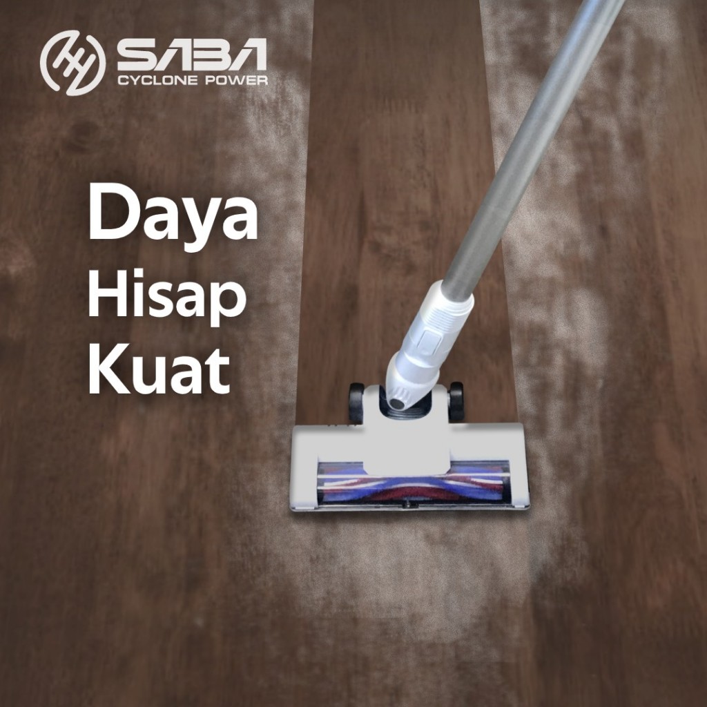 SABA Cordless Vacuum Cleaner Multicylclone DV8880DC+UV with double Hepa Filter