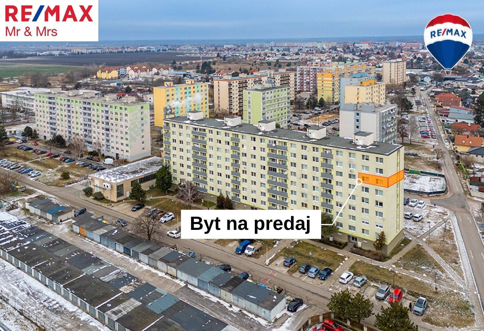 Na predaj 4-izbový byt v Malackách na sídlisku Juh