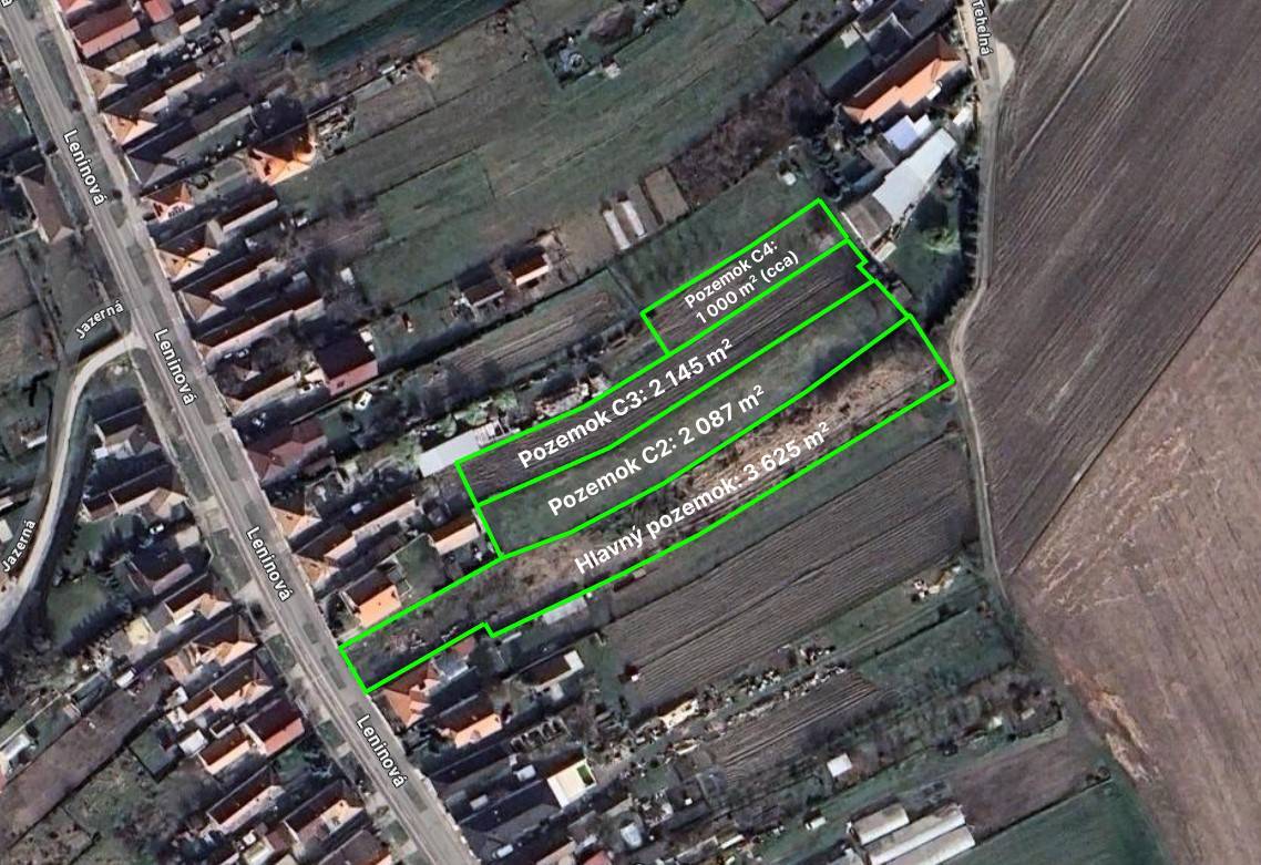 Priestranný stavebný pozemok vo Veľkých Úľanoch – ideálne miesto pre Váš nový domov