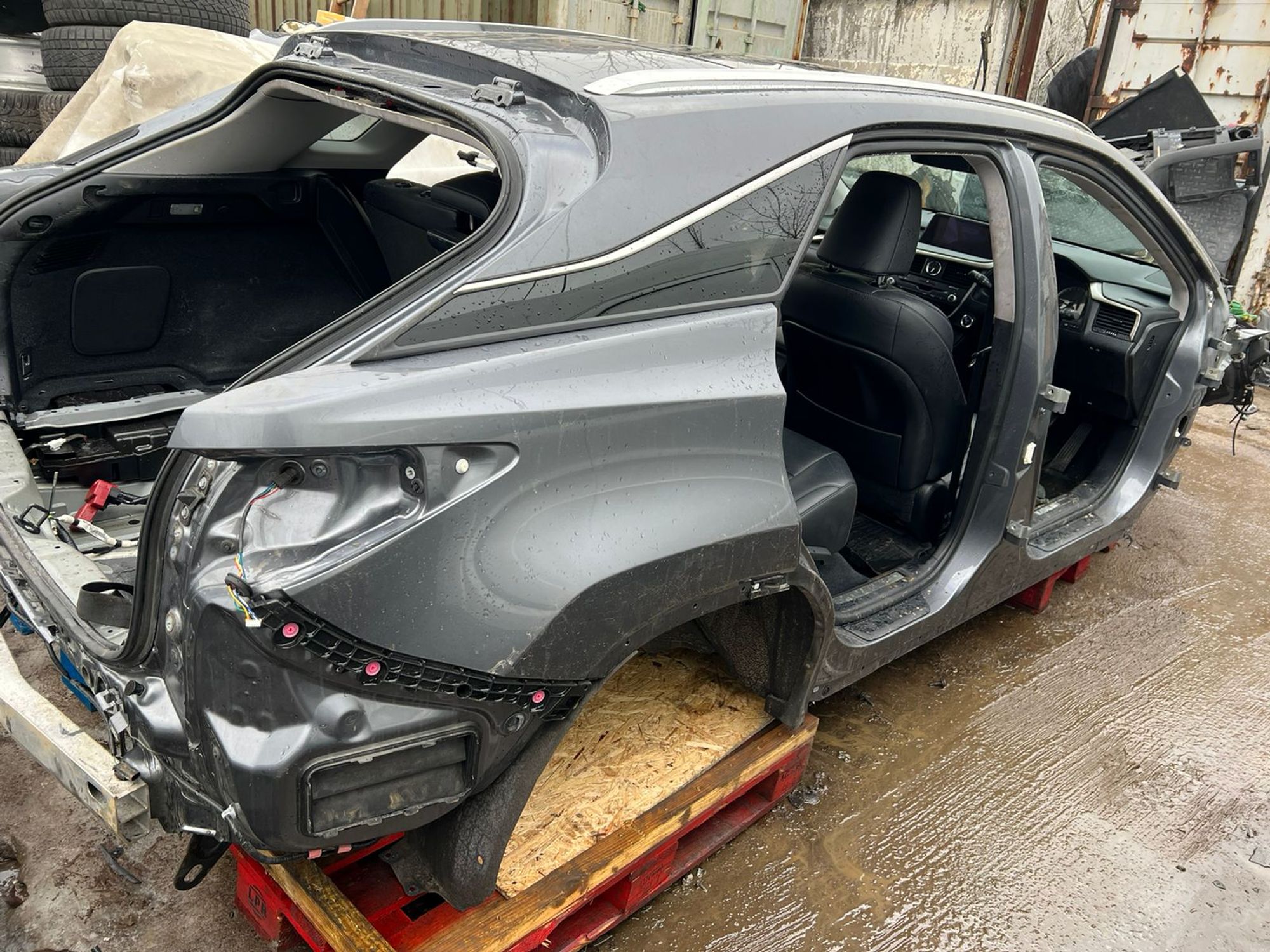 Задняя половина кузова Lexus RX, IV 