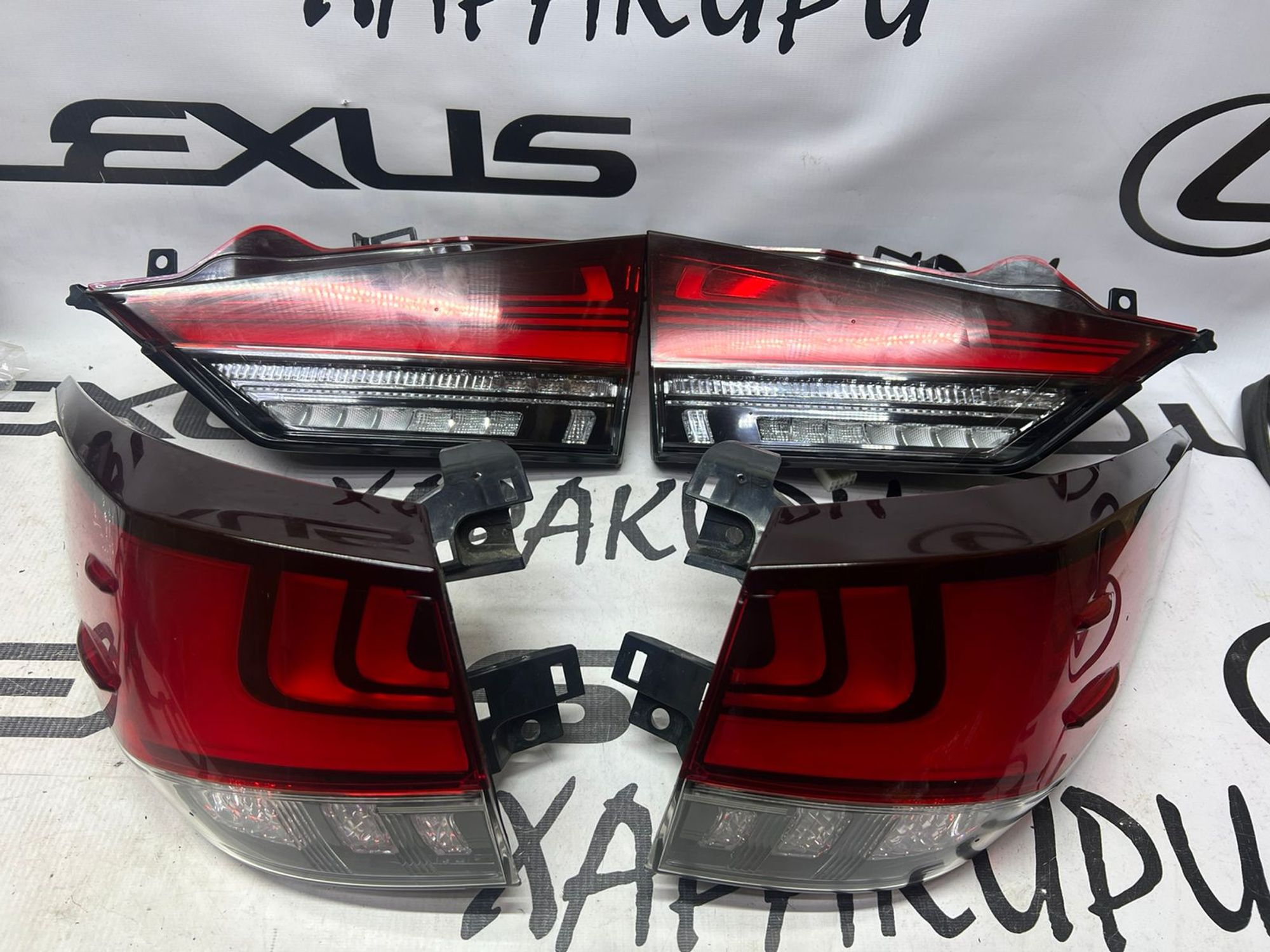 Комплект фонарей Lexus RX IV Рестайлинг 2020