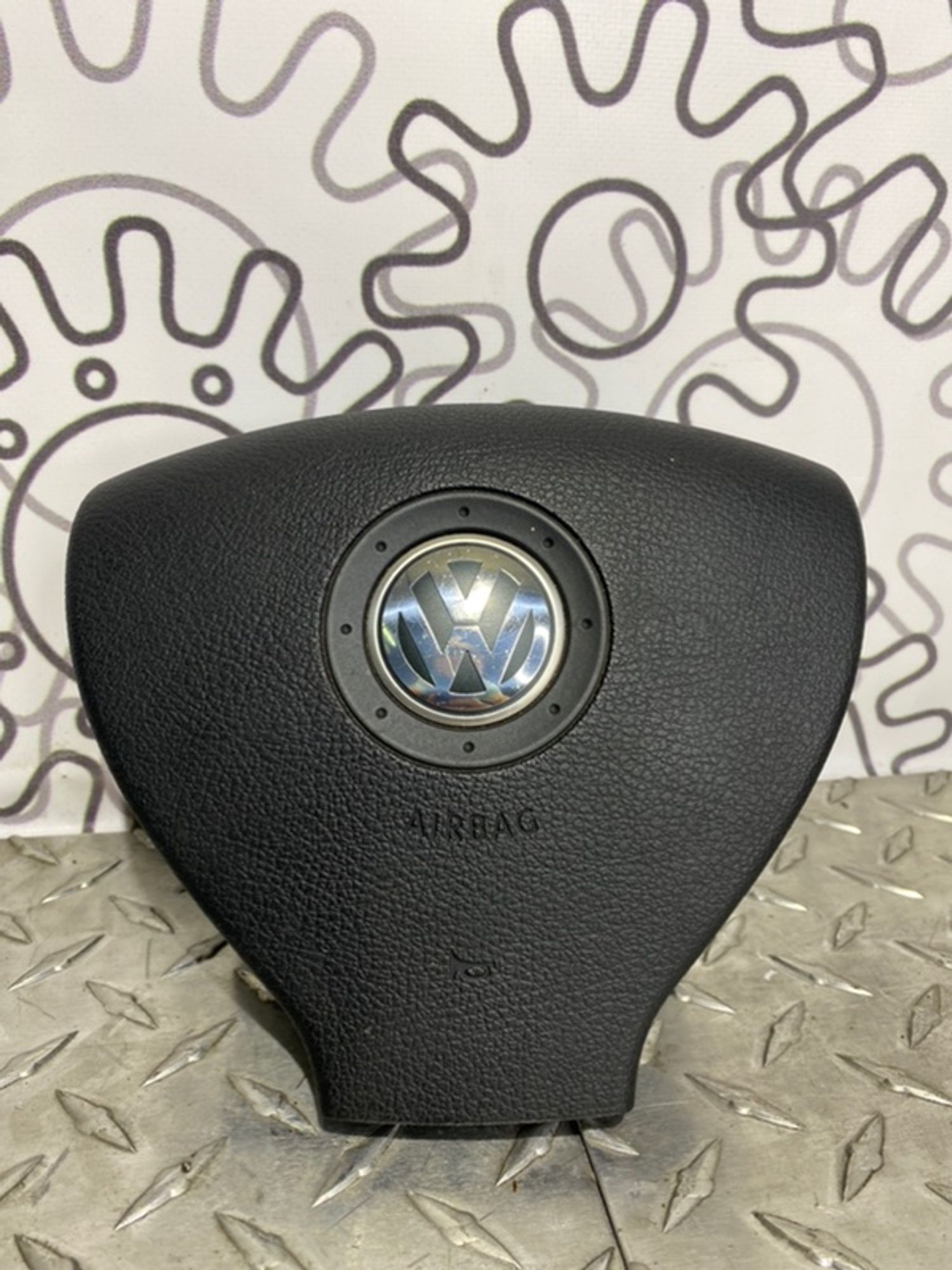 Подушка безопасности в руль Volkswagen Golf 5