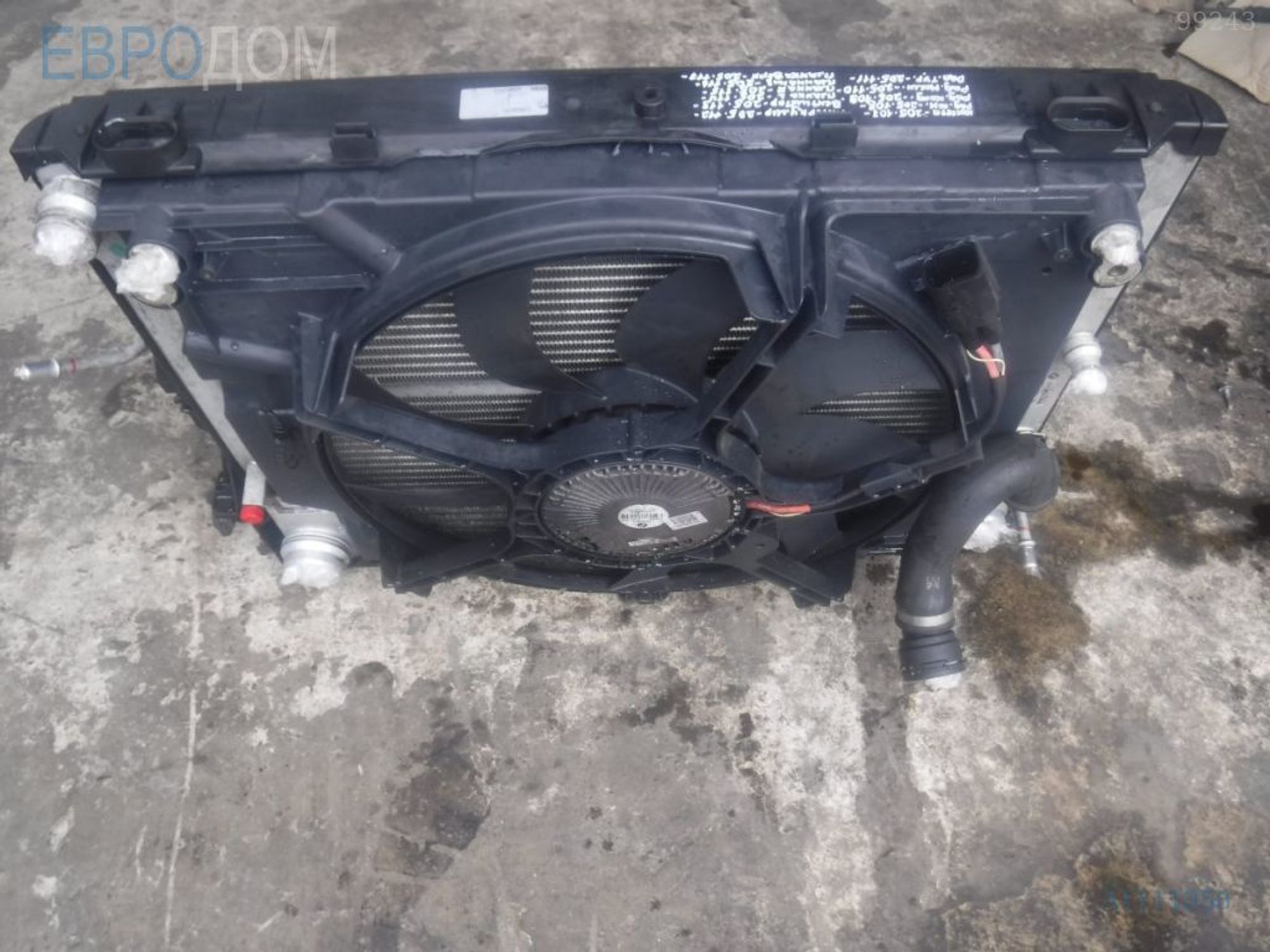 Вентилятор основной / двс  BMW E60 LCI n54