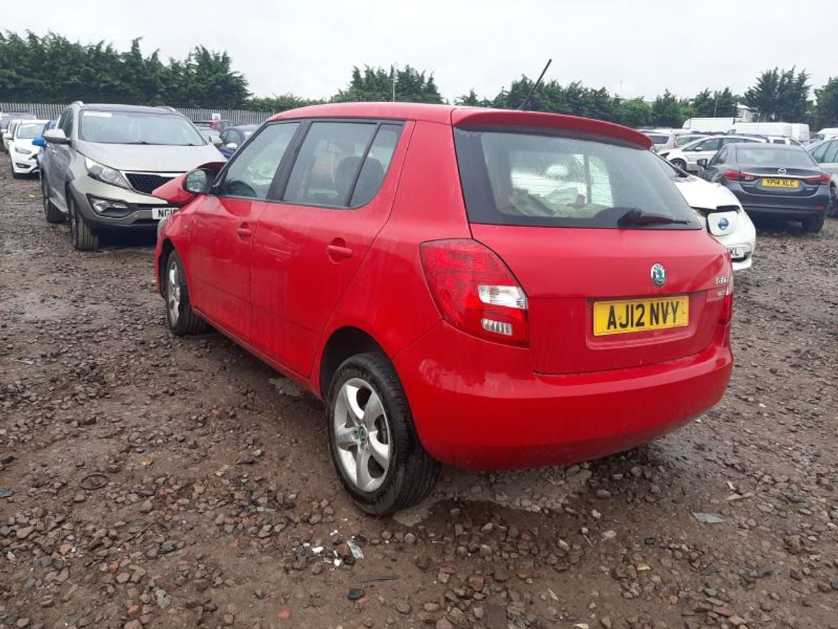 Skoda Fabia II рестайлинг (2010—2014) 2012