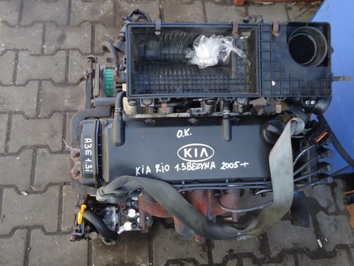 Двигатель Kia Rio 2.0 поколение 1.3 A3E