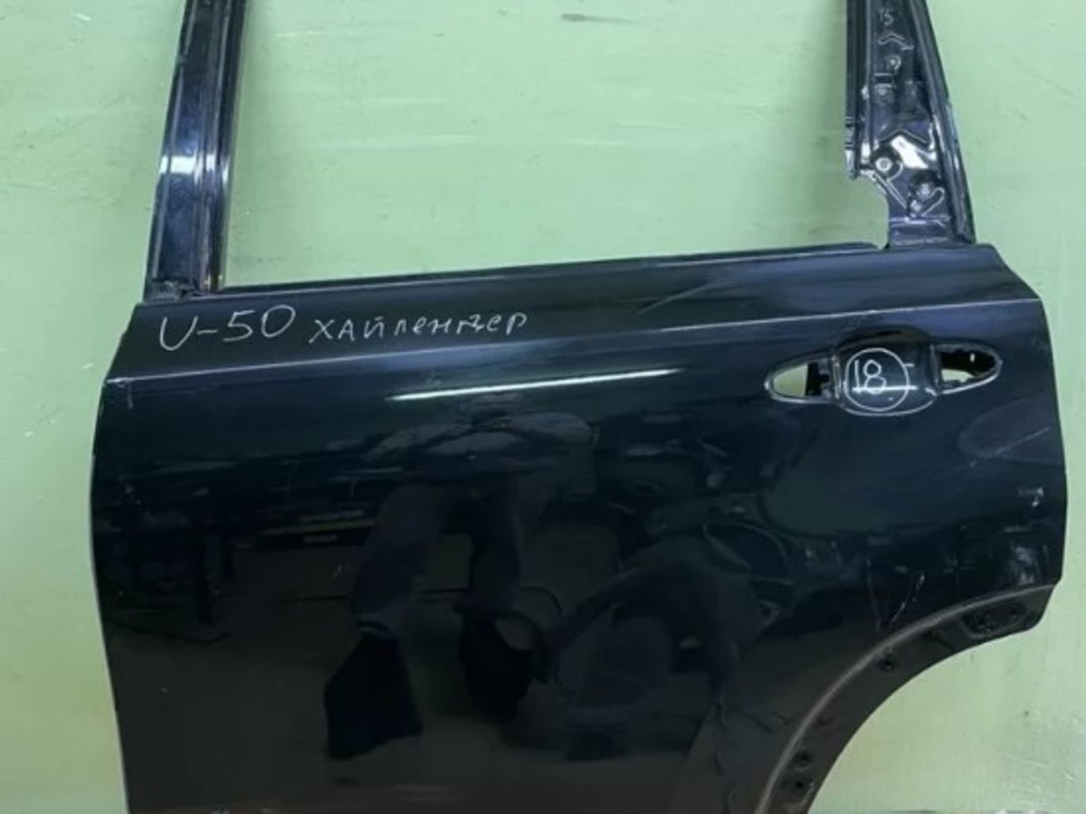 Дверь задняя левая Toyota Highlander III рестайлинг (2016—2019)
