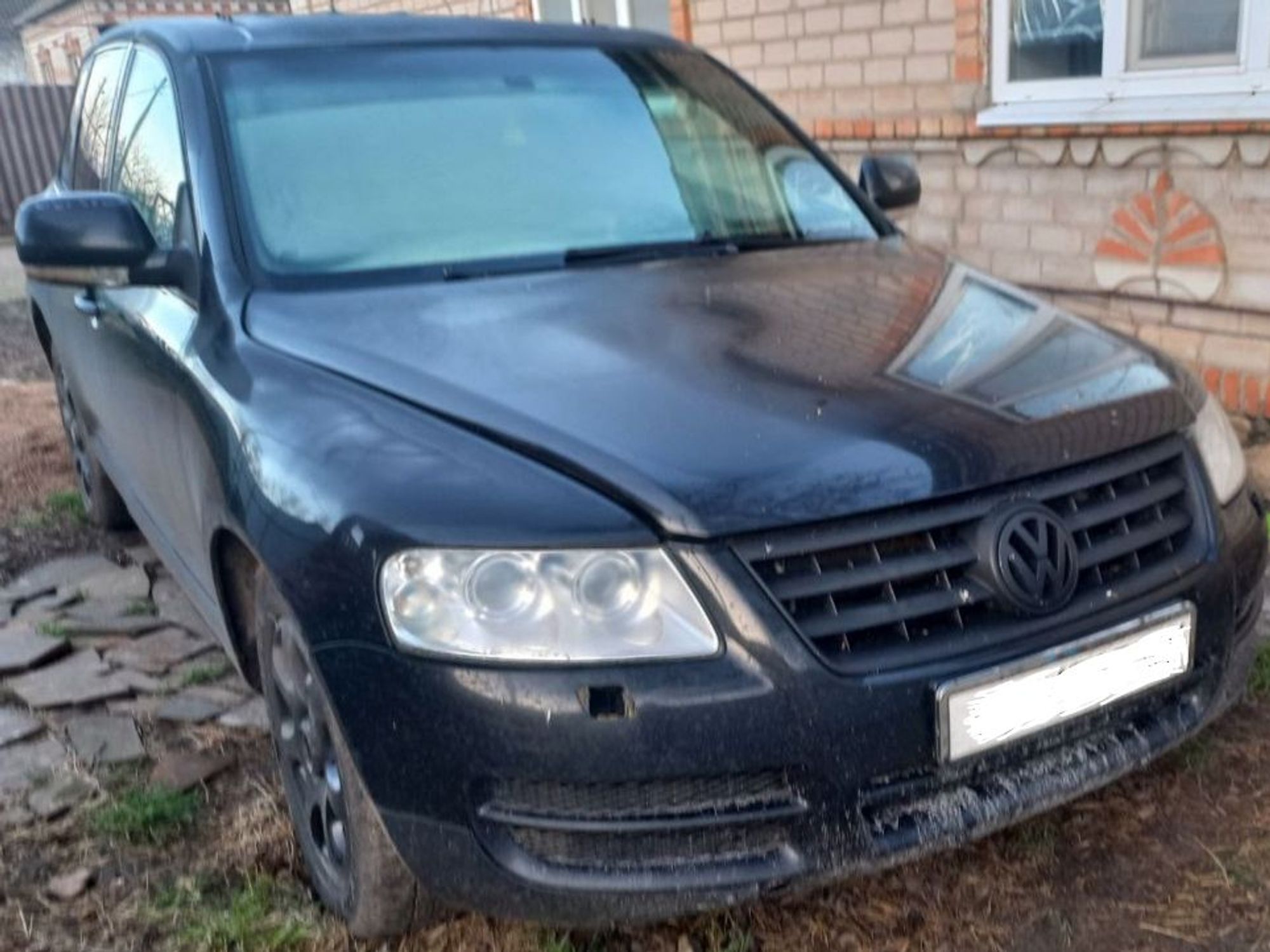 Ноускат nosecut nose cut Volkswagen Touareg 3.2 7L