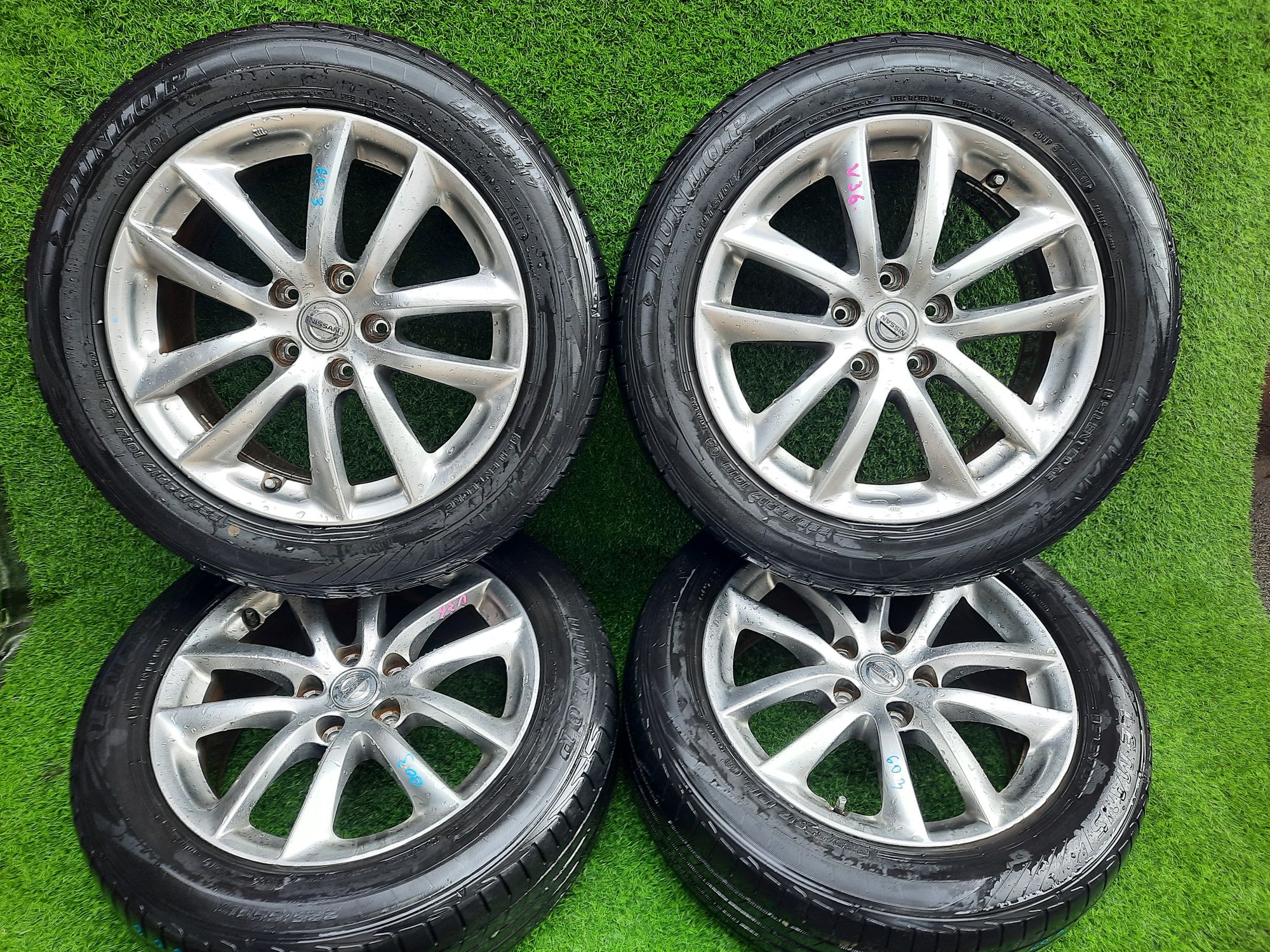 603 Диски 225/55 R17 Nissan Skyline XII (V36) 2008