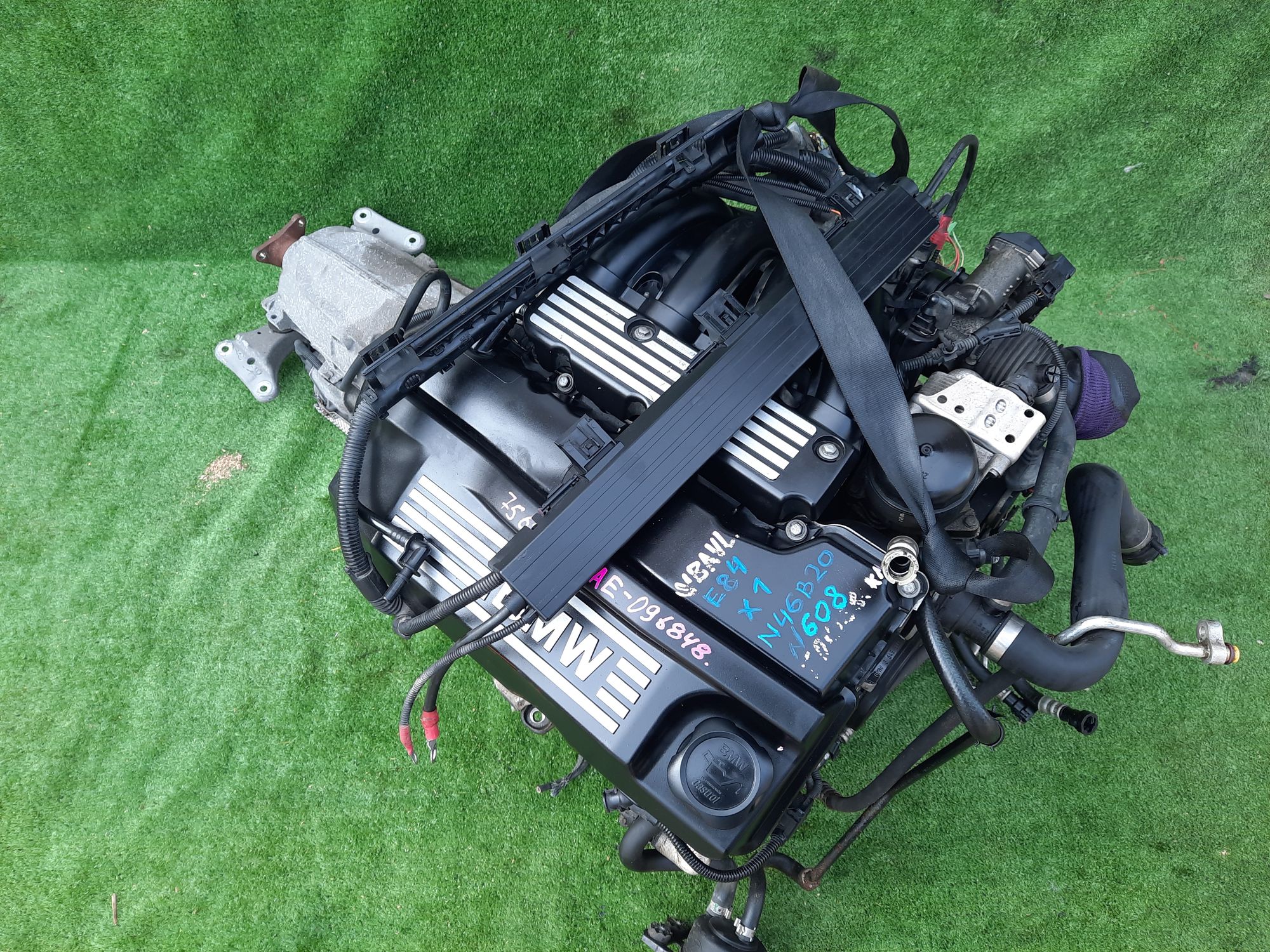 608 Двигатель в сборе  X1 E84 N46B40