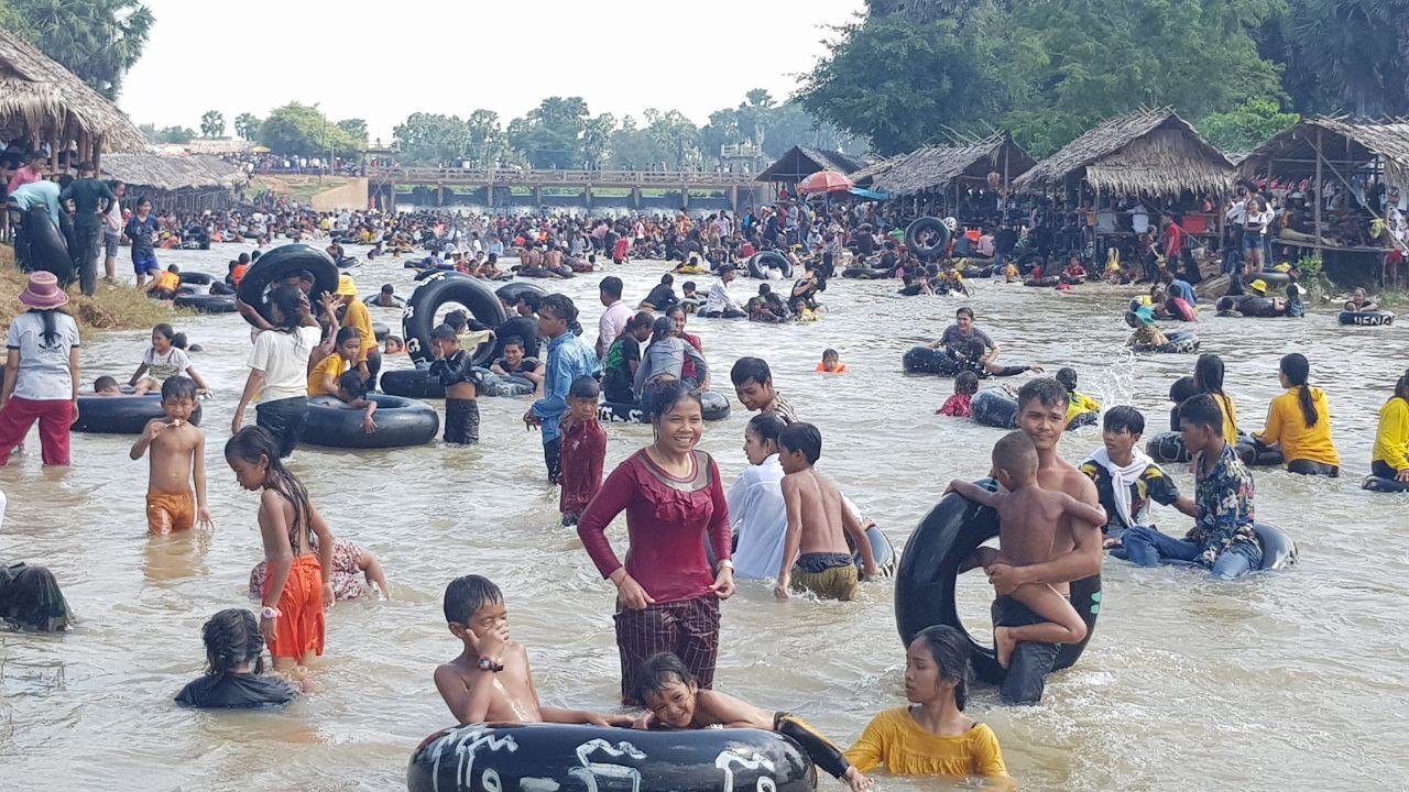 ទំនប់ទឹកគង្គា នៅតែជារមណីយ ដ្ឋានដ៏ទាក់ទាញ ដោយសារតែសម្រស់ធម្មជាតិអំណោយផល