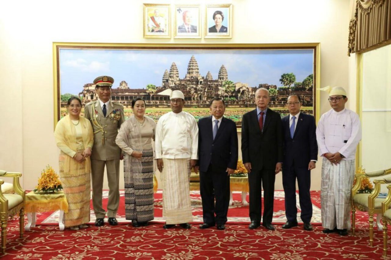 Acting Head of State: Cambodia is always ready to cooperate with Myanmar to bring benefits to the people of the two countries