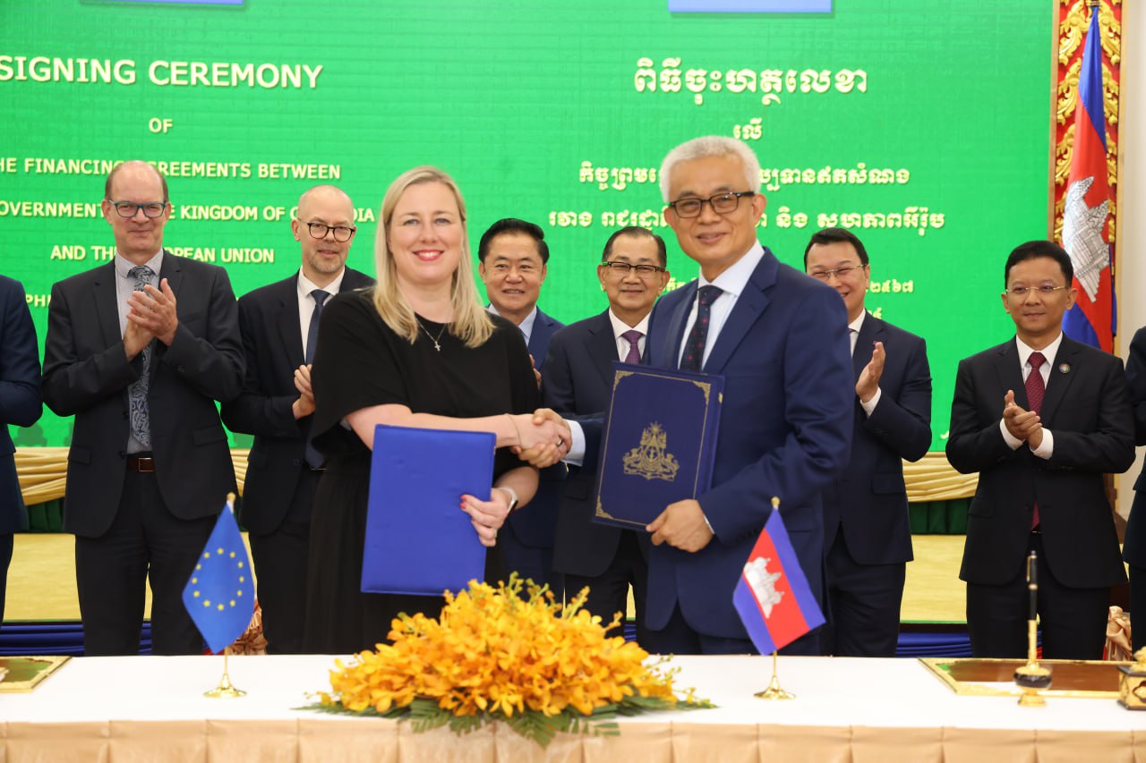 Cambodia, EU sign US$79 million grant agreement and launch four programs