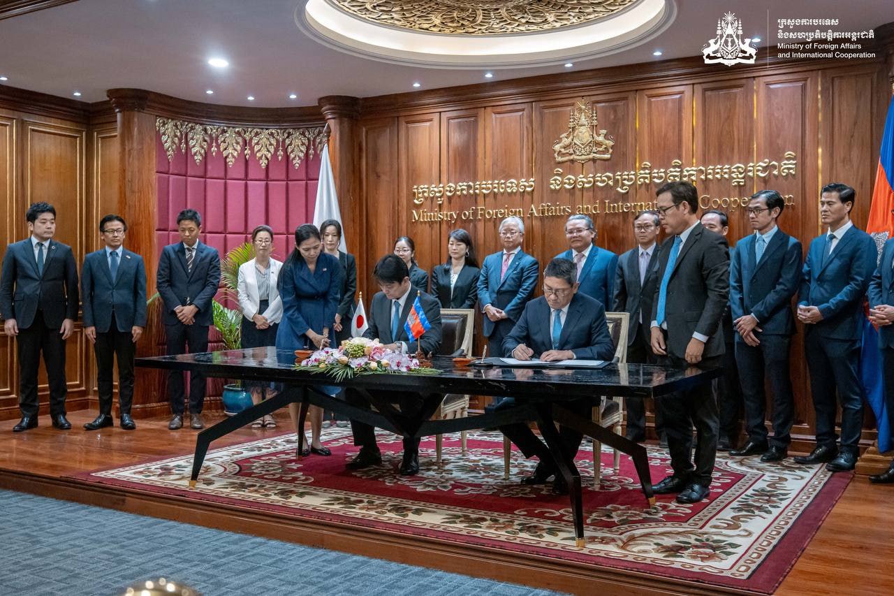 Cambodia, Japan vow to continue working closely in both bilateral and multilateral frameworks to maintain peace and security