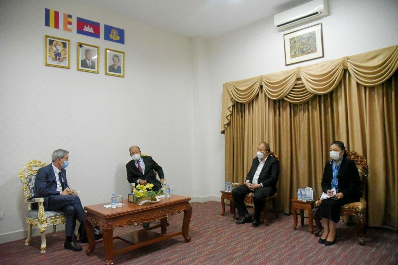 Minister of Health Meets with new Director of Pasteur Institute of Cambodia to Promote Good Cooperation