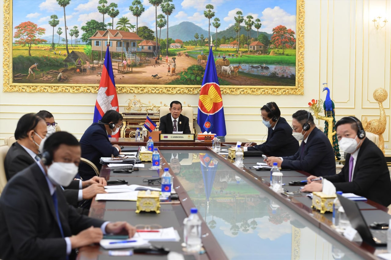 Samdech Techo Hun Sen tells Korean President that Cambodia-Korea free trade will be a driving force for trade and investment