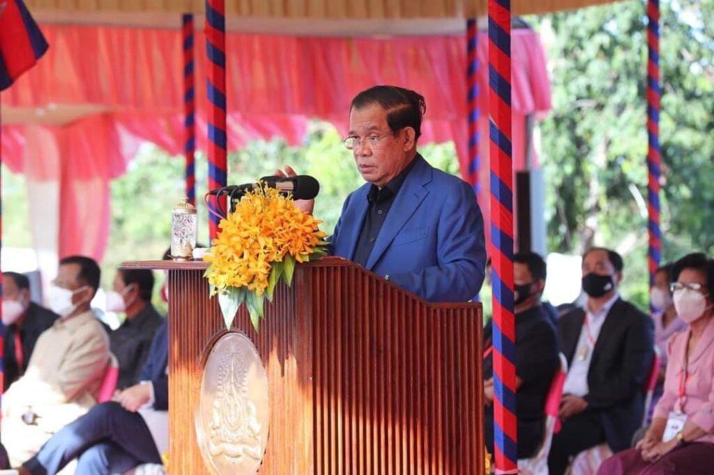 Samdech Techo Hun Sen presides over the Inauguration Ceremony of Cambodia-China Friendship Bridge Stung Trang-Kroch Chhmar