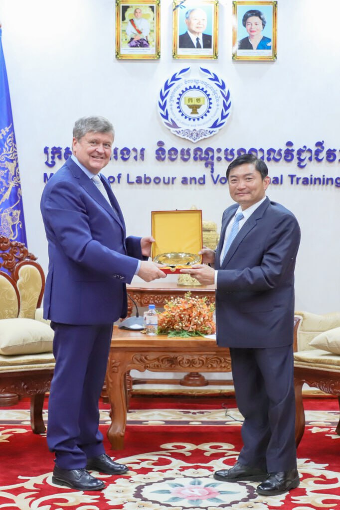 Russia is ready to continue to provide technical and vocational training to Cambodians