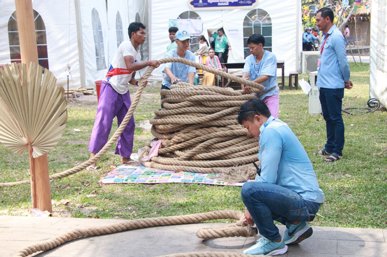 ពិធីទាញព្រ័ត្រមិត្តភាពសង្រ្កាន្តសៀមរាបឆ្នាំ២០២៤ នាល្ងាចនេះ រំពឹងថានឹងមានអ្នកចូលរួមទាញយ៉ាងច្រើនកុះករ